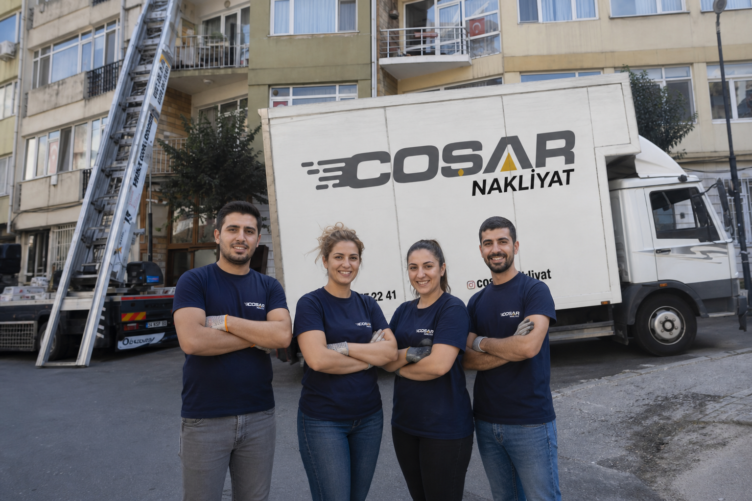 COŞAR NAKLİYAT ekibi